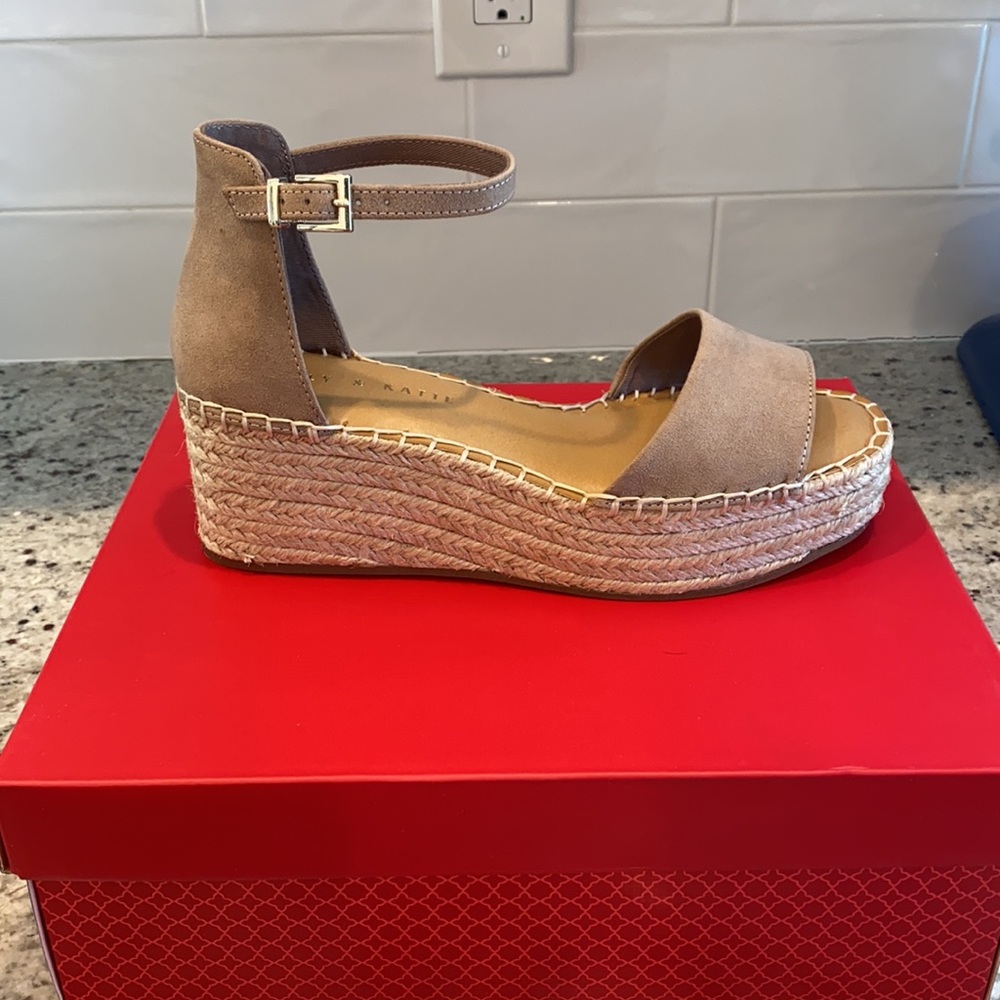 Kelly & Katie Fredrick Espadrille Wedge Sandal